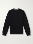 Mr P. - Cashmere and Silk-Blend Sweater - Black