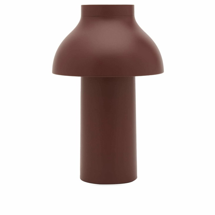 Photo: HAY PC Portable Lamp No 2 in Iron Red 