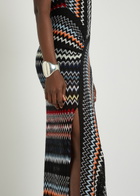 Missoni Chevron Fine-knit Maxi Dress Multicoloured