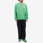 Sporty & Rich NY Resort Sweatshirt in Verde/White