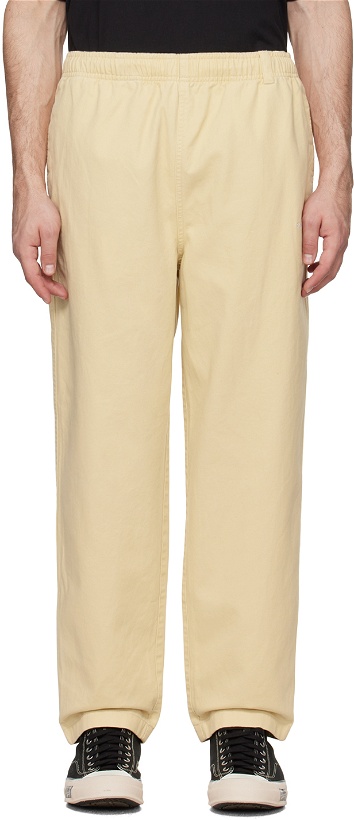 Photo: thisisneverthat Yellow Easy Trousers