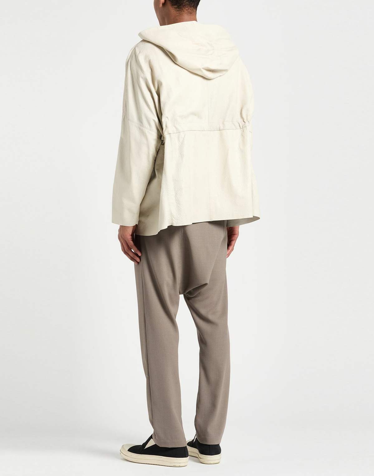 Rick Owens Mens Jacket Light in Grey
