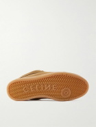 CELINE - Huntington Suede and Mesh Sneakers - Brown