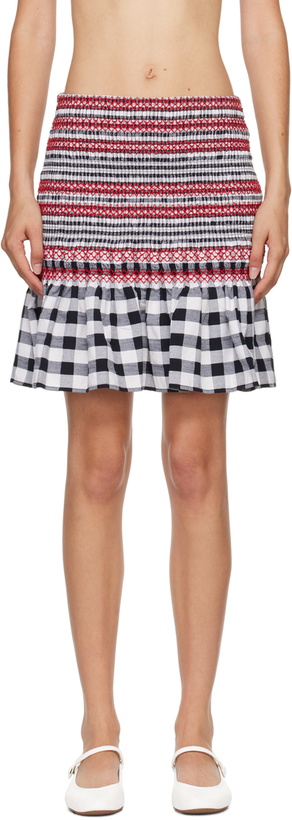 Photo: Molly Goddard Black Millie Miniskirt