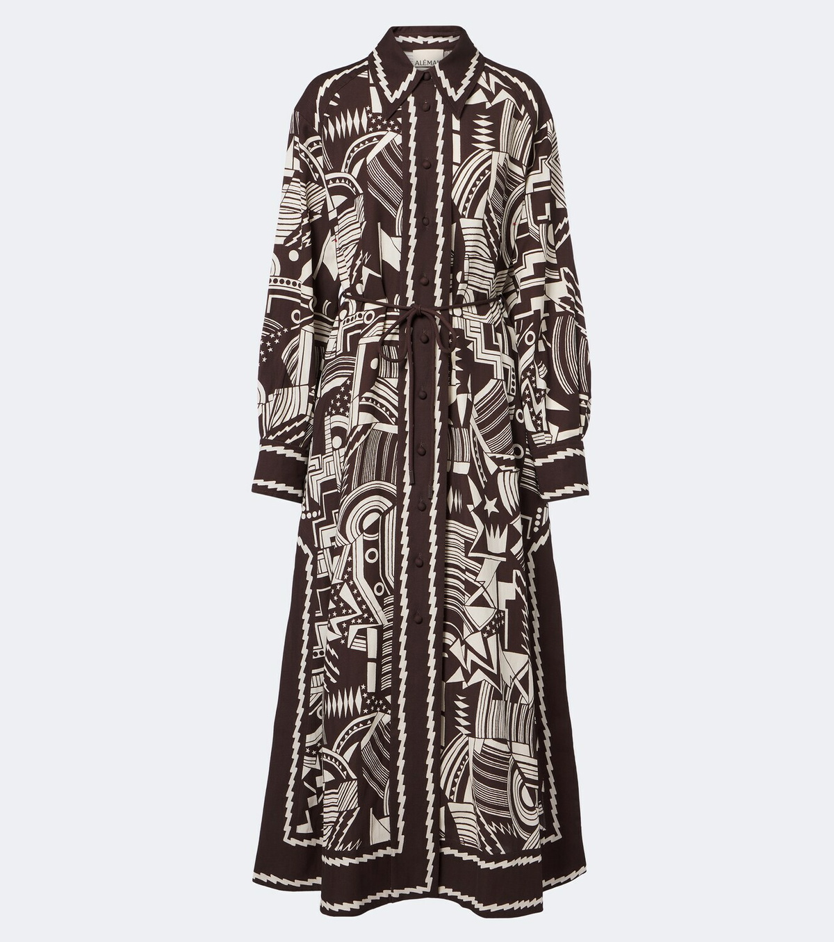 Alémais Lori printed shirt dress