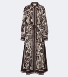 Alémais Lori printed shirt dress
