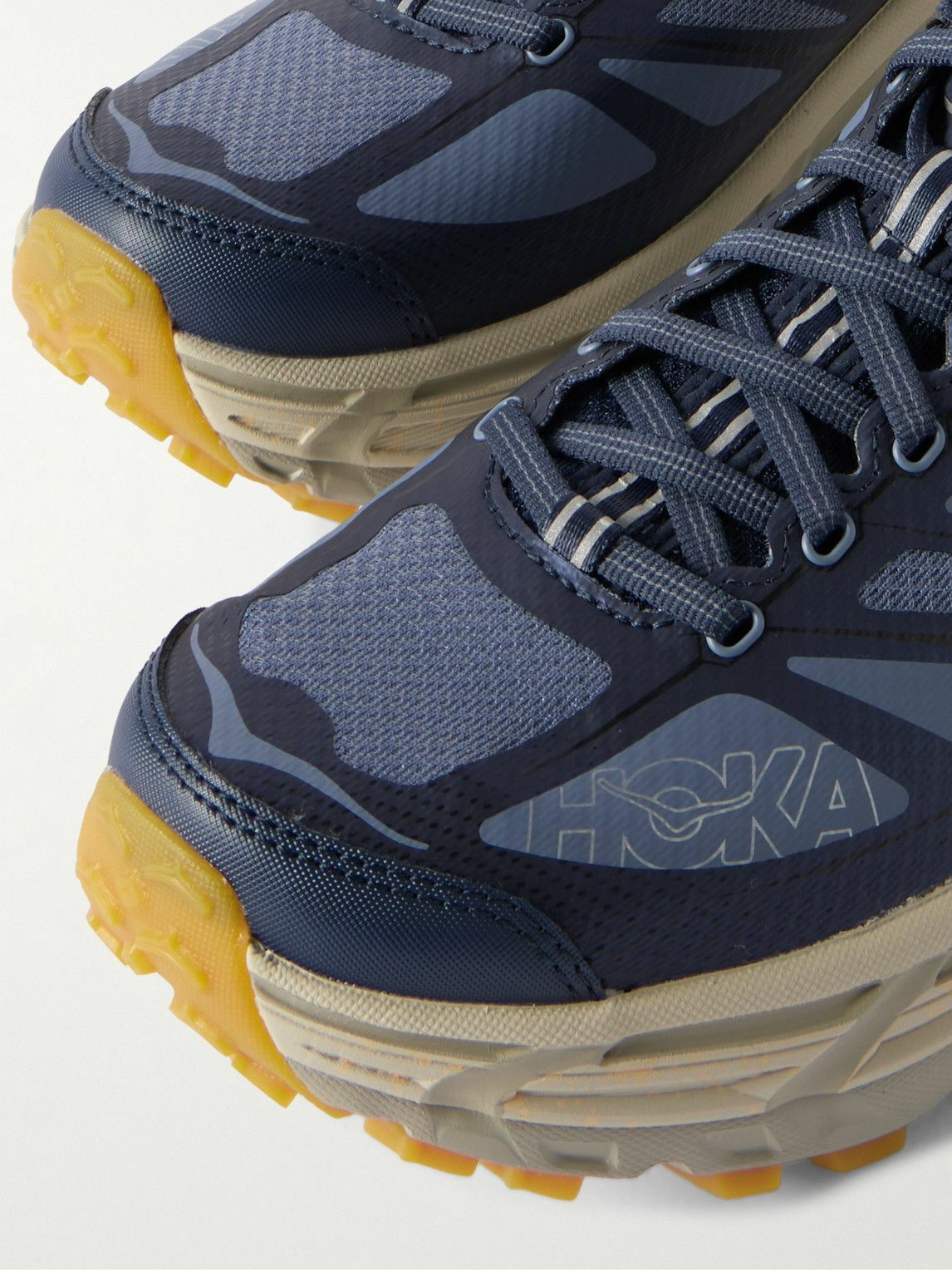 Hoka - Mafate Speed 2 Rubber and Mesh Running Sneakers - Blue