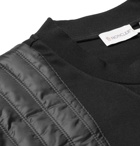 Moncler Genius - 5 Moncler Craig Green Nylon-Panelled Cotton-Blend Jersey Sweatshirt - Men - Black