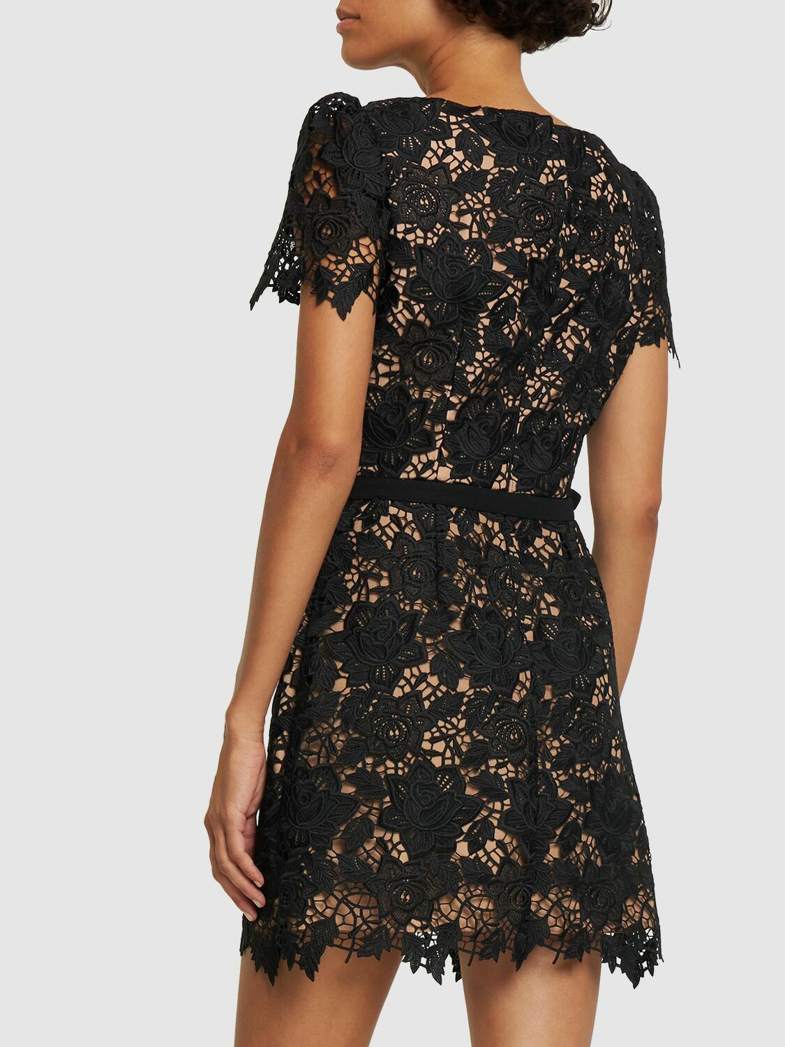 SELF-PORTRAIT - Lace Mini Dress Self-Portrait