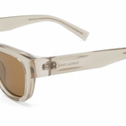 Saint Laurent Sunglasses Men's Saint Laurent SL 675 Sunglasses in Beige/Brown 