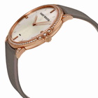 Harry Winston Midnight Champagne Sunray Dial 18kt Rose Gold Diamond Satin Ladies Watch MIDQHM39RR002
