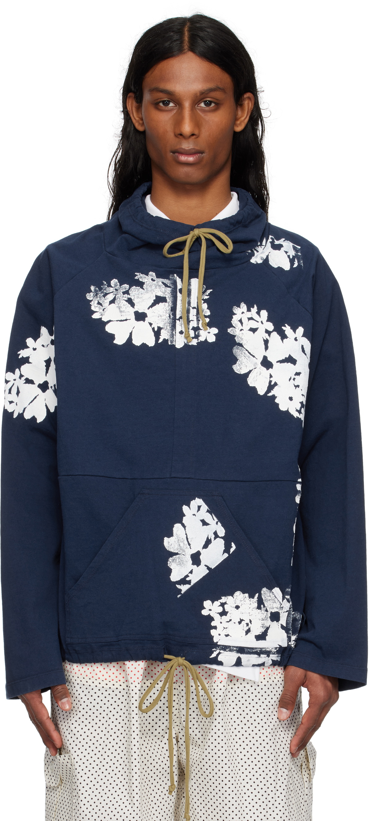 SC103 SSENSE Exclusive Navy Alpine Anorak SC103