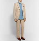 TOM FORD - Sand O'Connor Slim-Fit Linen and Silk-Blend Suit Trousers - Neutrals