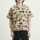 Human Made Men's Decoy Duck Printed Shirt in Beige