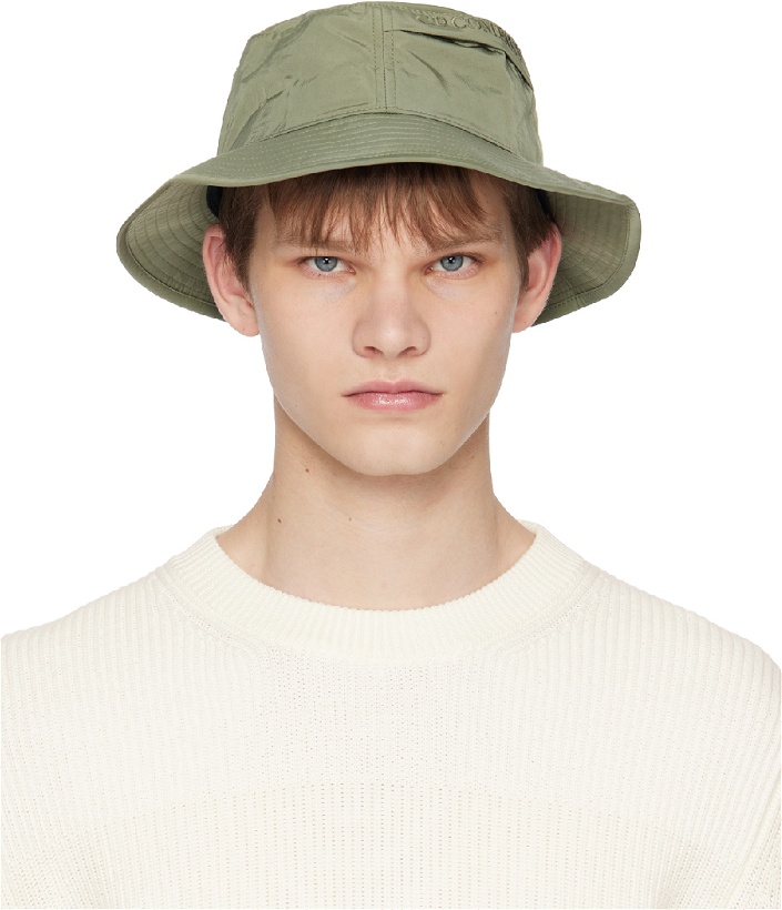 Photo: C.P. Company Green Chrome-R Bucket Hat