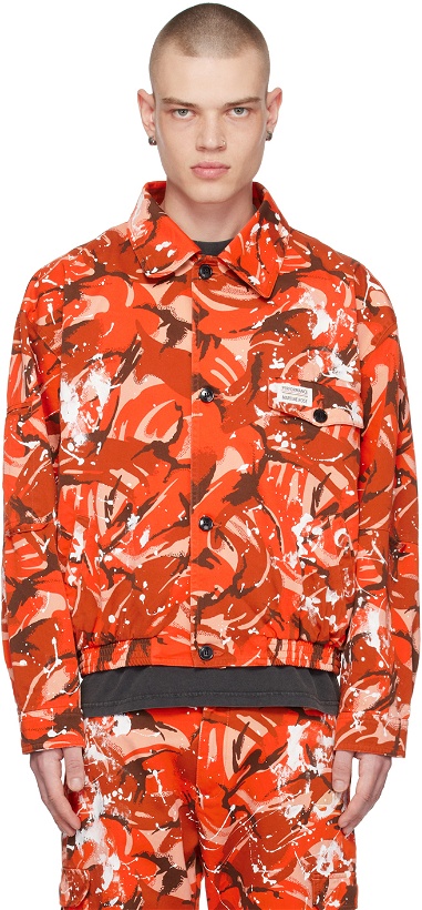 Photo: Martine Rose Orange Camouflage Jacket
