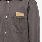 Craig Green Men's Denim Overshirt in Charcoal Grey