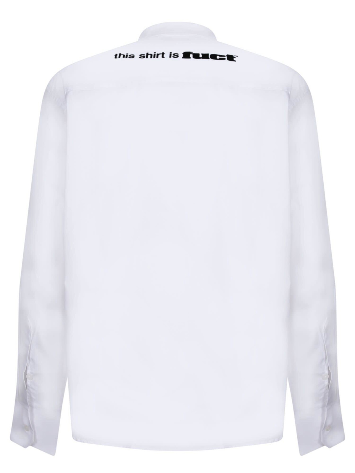 Fuct Screen Printed White Shirt