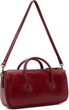 MARGESHERWOOD Red Zipper Small Bag