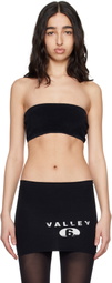 GREG ROSS Black Coast Bandeau Top