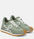 Loewe - Flow Runner suede sneakers
