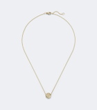 David Yurman Sculpted Cable 18kt gold pendant necklace with diamonds