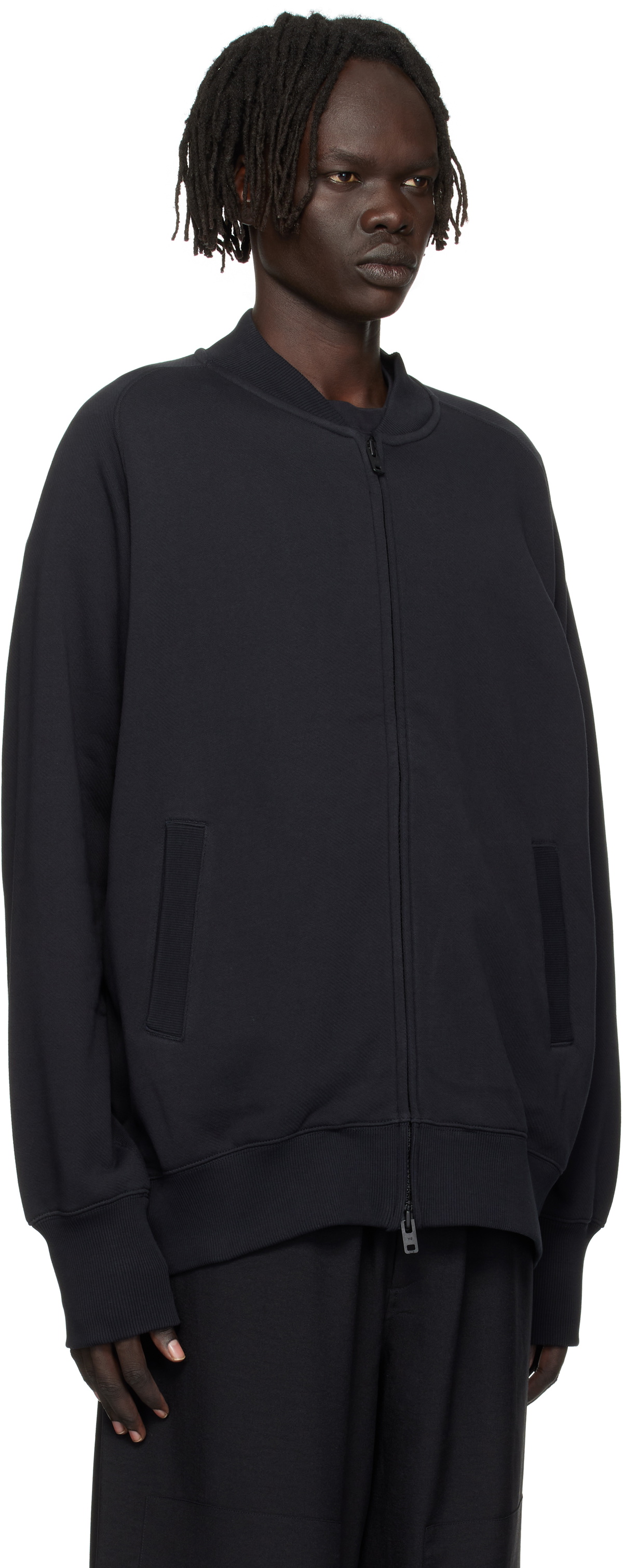 Y-3 Black FT Track Bomber Jacket