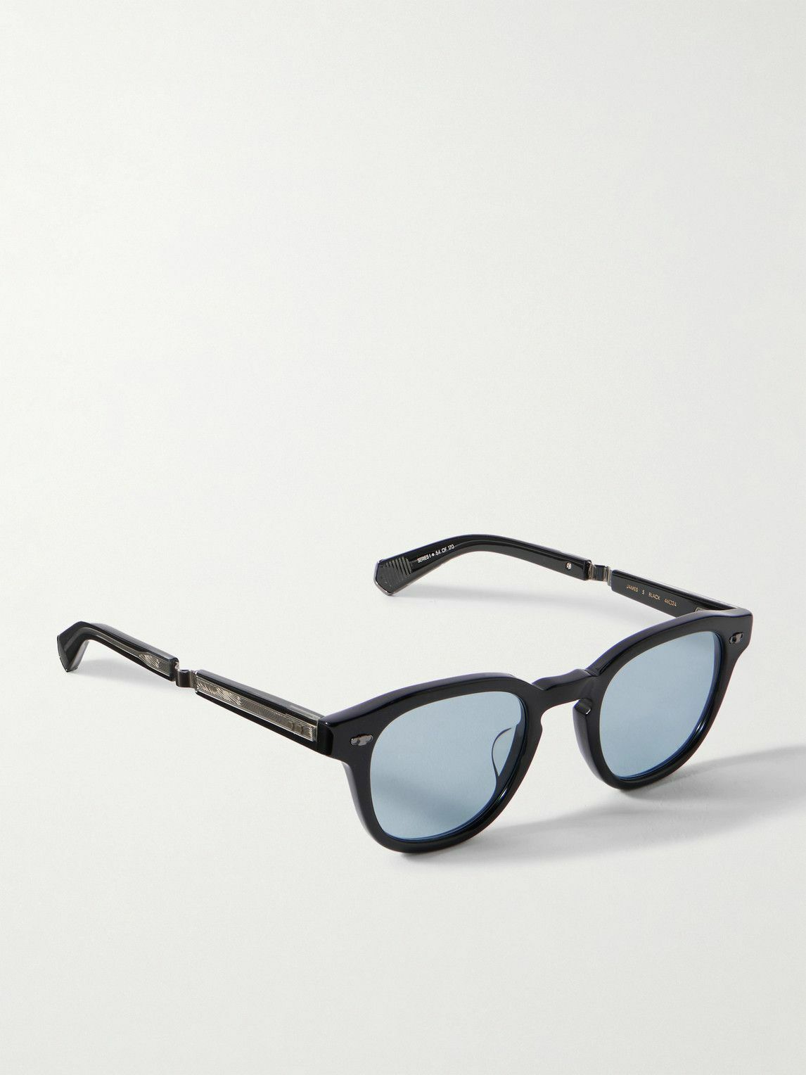 Mr Leight - James S Round-Frame Acetate and Titanium Sunglasses