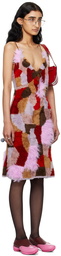 Kiko Kostadinov Multicolor Orpheus Midi Dress