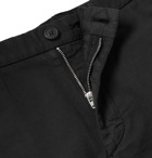 Theory - Zaine Slim-Fit Cotton-Blend Shorts - Black