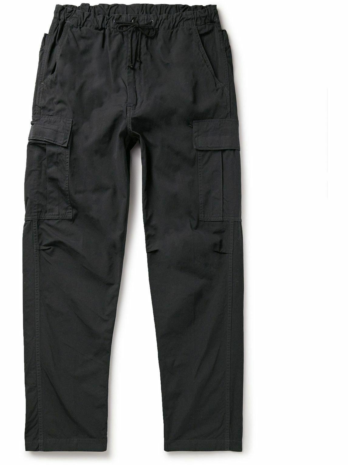 OrSlow - Easy Straight-Leg Combed Cotton-Poplin Cargo Trousers - Gray ...