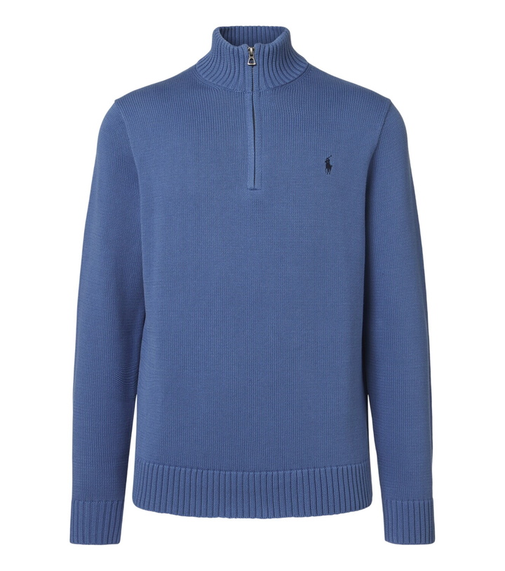 Photo: Polo Ralph Lauren Pony cotton half-zip sweater