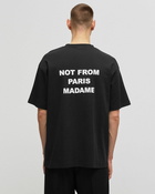 Drôle De Monsieur Le Tee Slogan Black - Mens - Shortsleeves