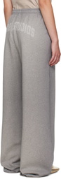 Acne Studios Gray Logo Sweatpants