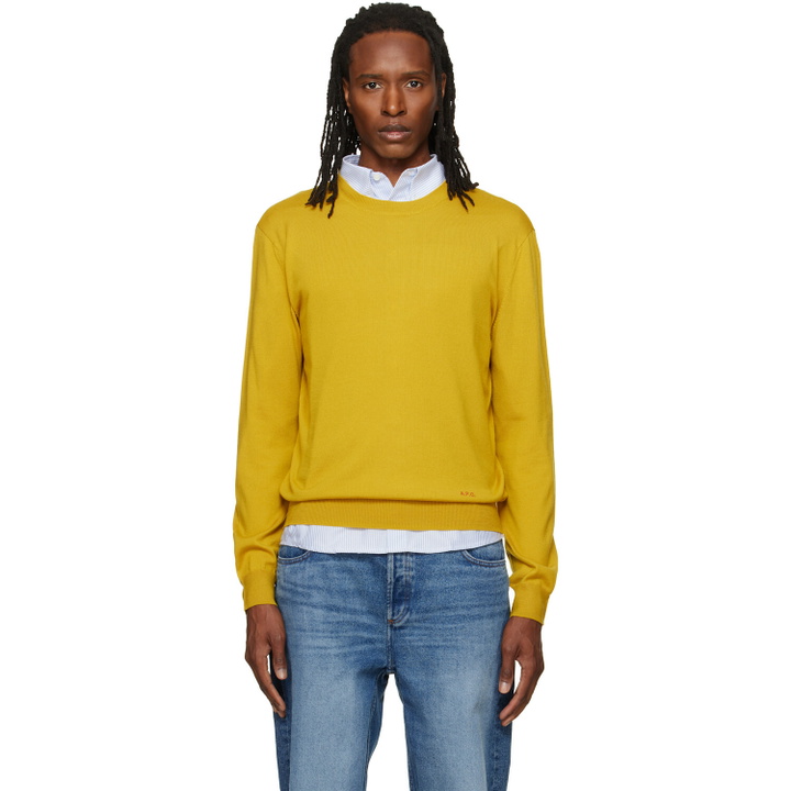 Photo: A.P.C. Yellow Wool Sweater
