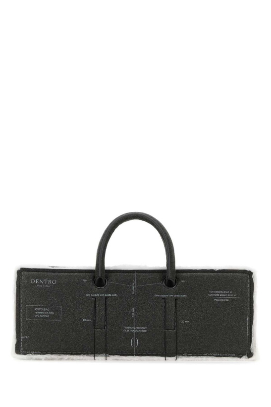 Photo: Dentro Grey Leather Otto Handbag