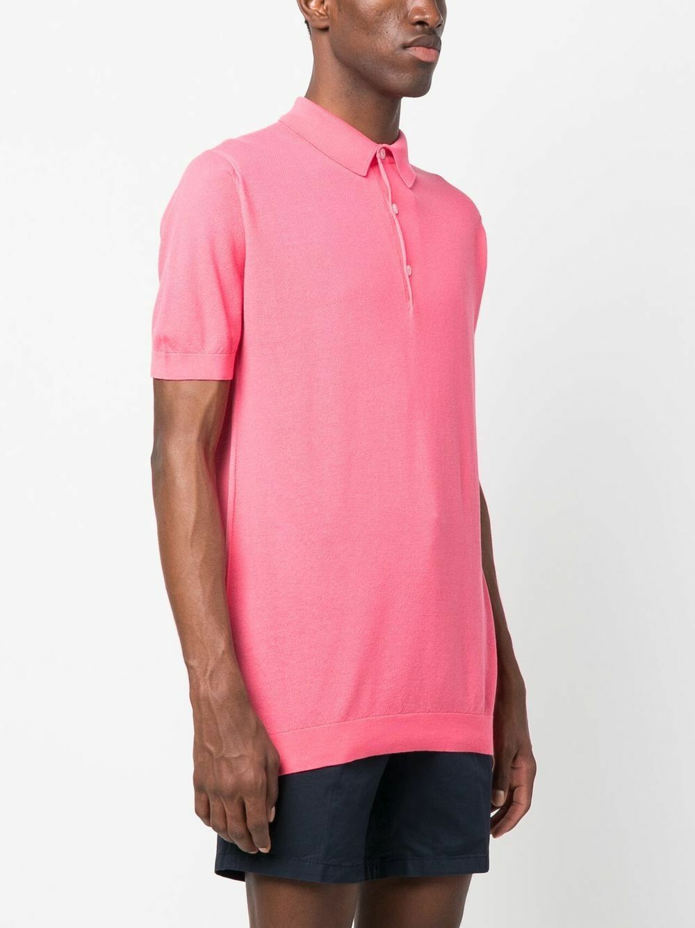 新品 JOHN SMEDLEY COTTON PIQUE POLO SHIRT John Smedley Sea Island Cotton Piqué Roth Polo Shirt