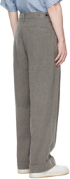 Jacquemus Grey 'Le Pantalon Novi' Trousers