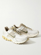 Nike - Zoom Vomero 5 Leather and Rubber-Trimmed Mesh Sneakers - White