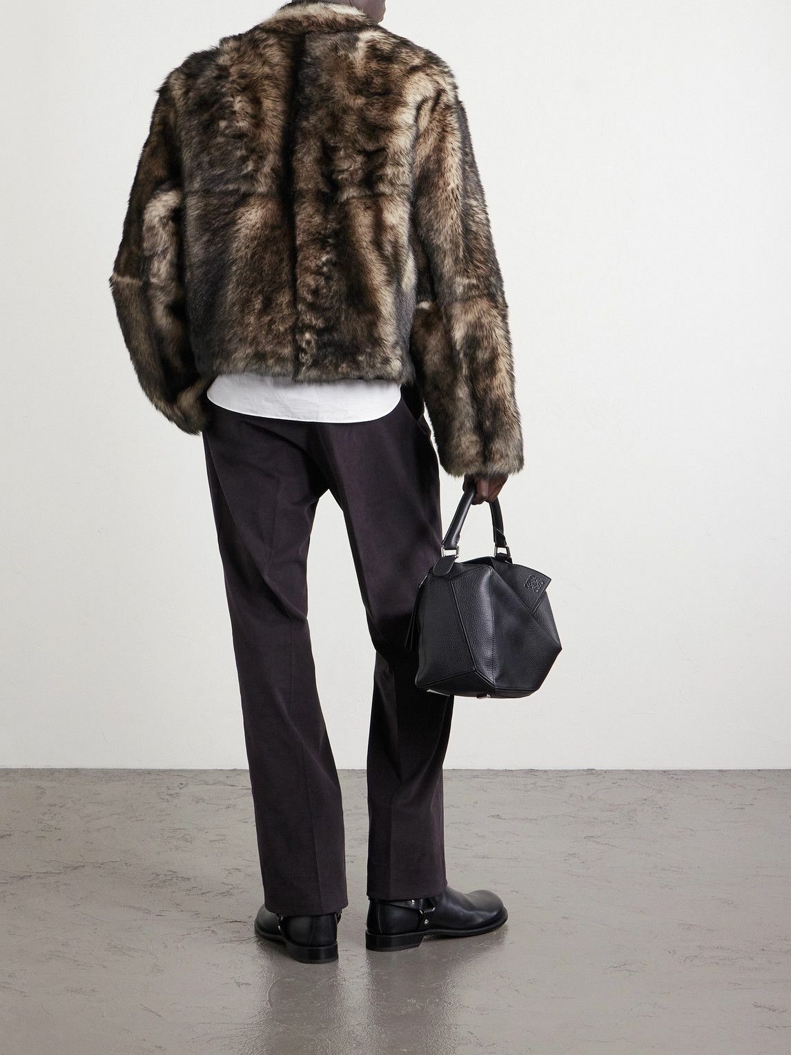 Jil Sander - Shearling Blouson Jacket - Brown Jil Sander