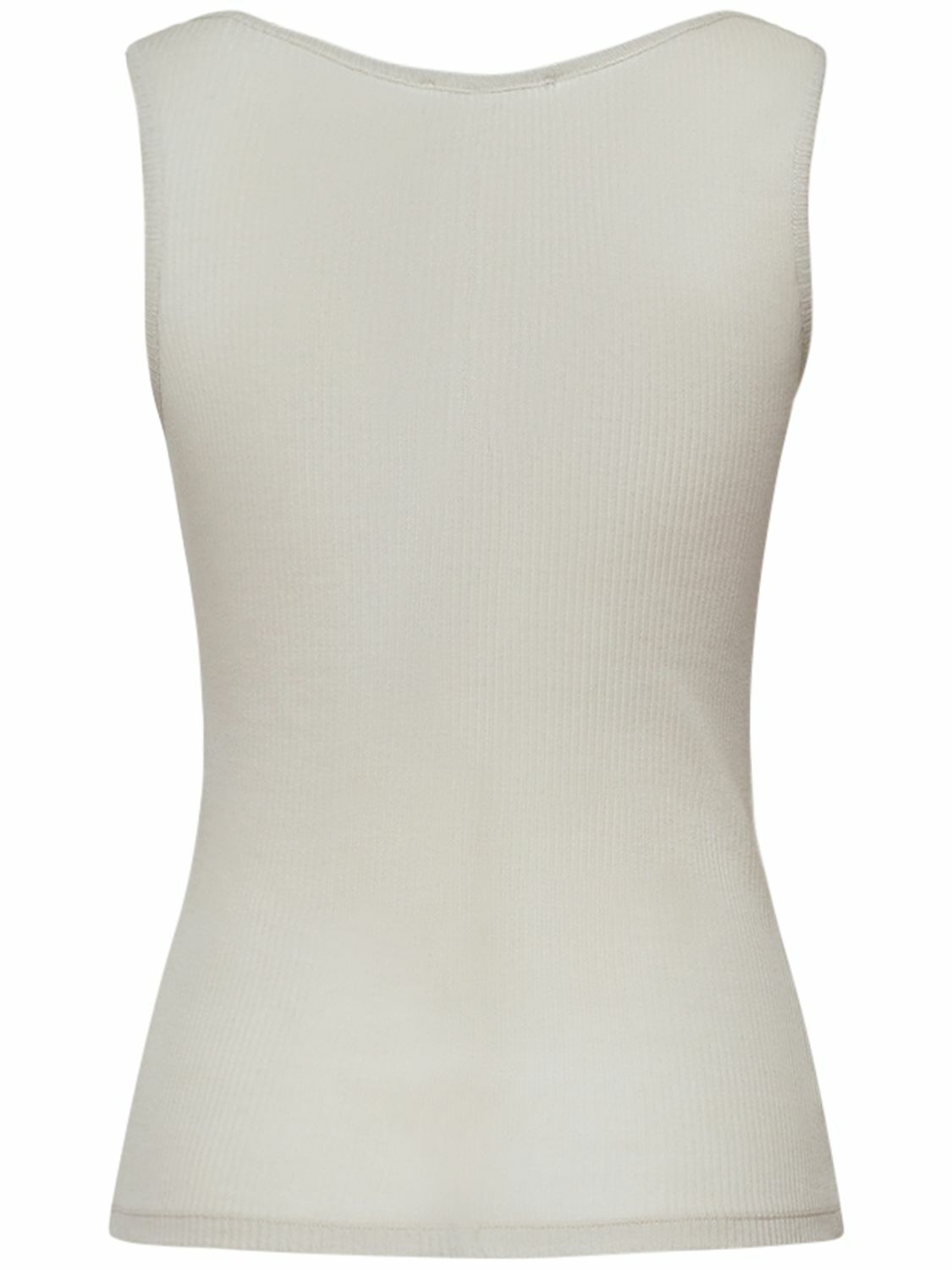 Jersey cotton tank top