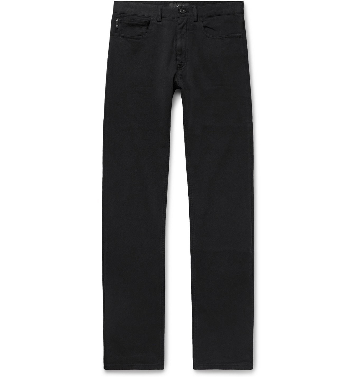 Brioni - Slim-Fit Stretch-Denim Jeans - Black Brioni