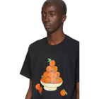 Casablanca SSENSE Exclusive Black Pyramid of Oranges T-Shirt