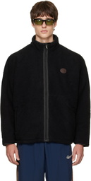 WILLY CHAVARRIA Black Reversible 'Willy' Fleece Jacket