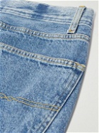 Greg Lauren - Straight-Leg Patchwork Jeans - Blue