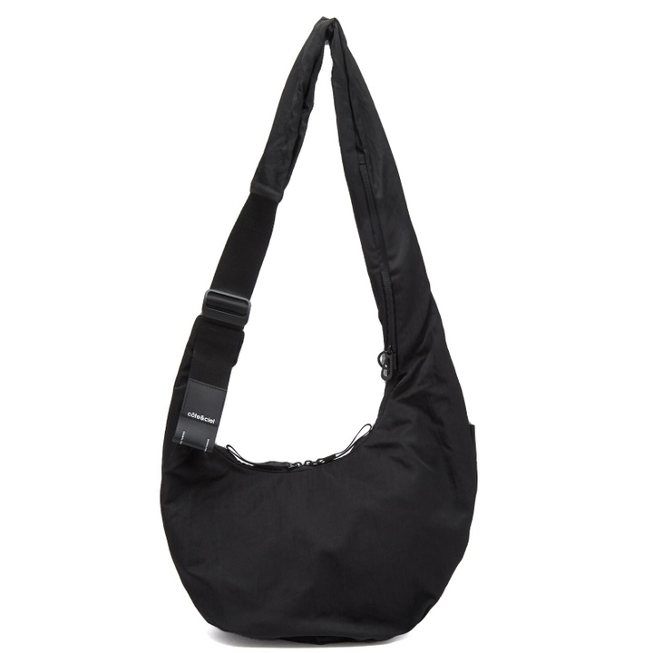 Photo: Cote&Ciel Hyco S Smooth Cross Body Bag in Black 