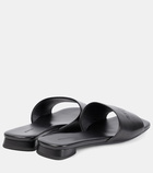 Balenciaga Duty Free leather slides