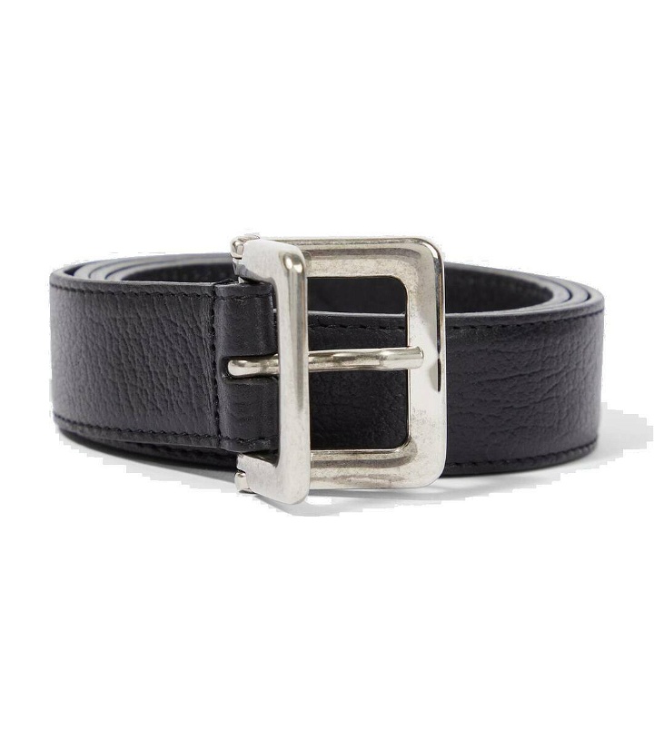Photo: Saint Laurent Patent leather belt