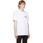 Diesel White T-Just-Slits-A30 T-Shirt