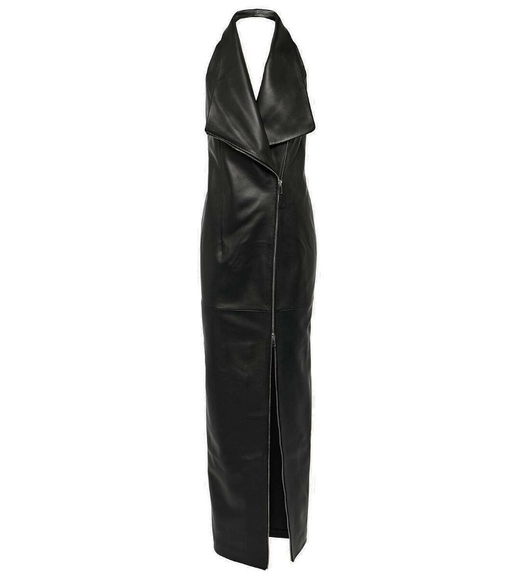 Photo: Mônot Leather gown